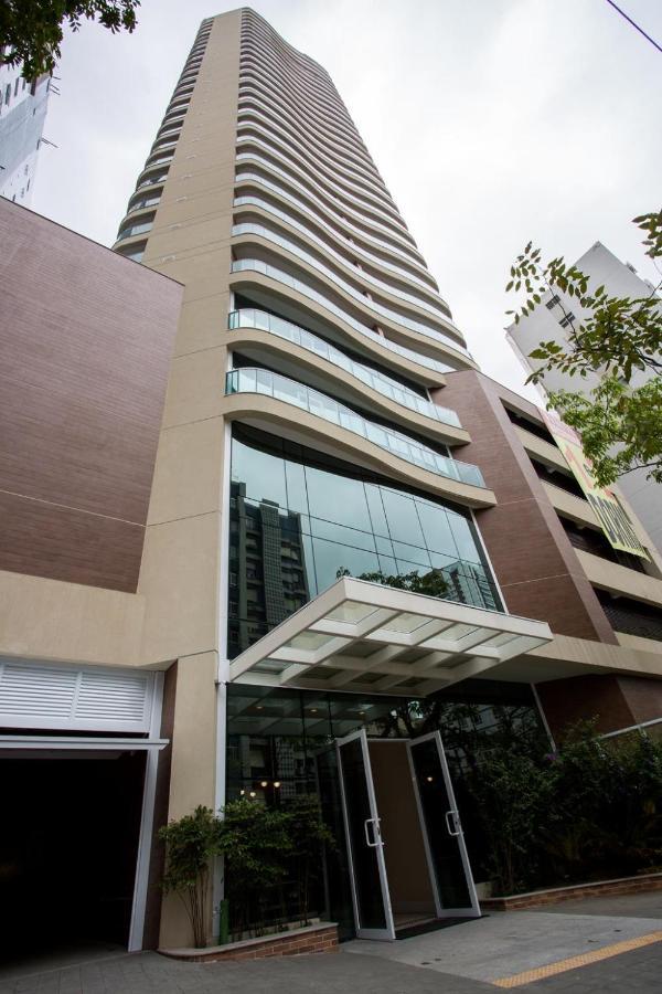 דירות Estanconfor Santos Com Vista Mar 6 Ac Garagem Alto 17º Andar מראה חיצוני תמונה