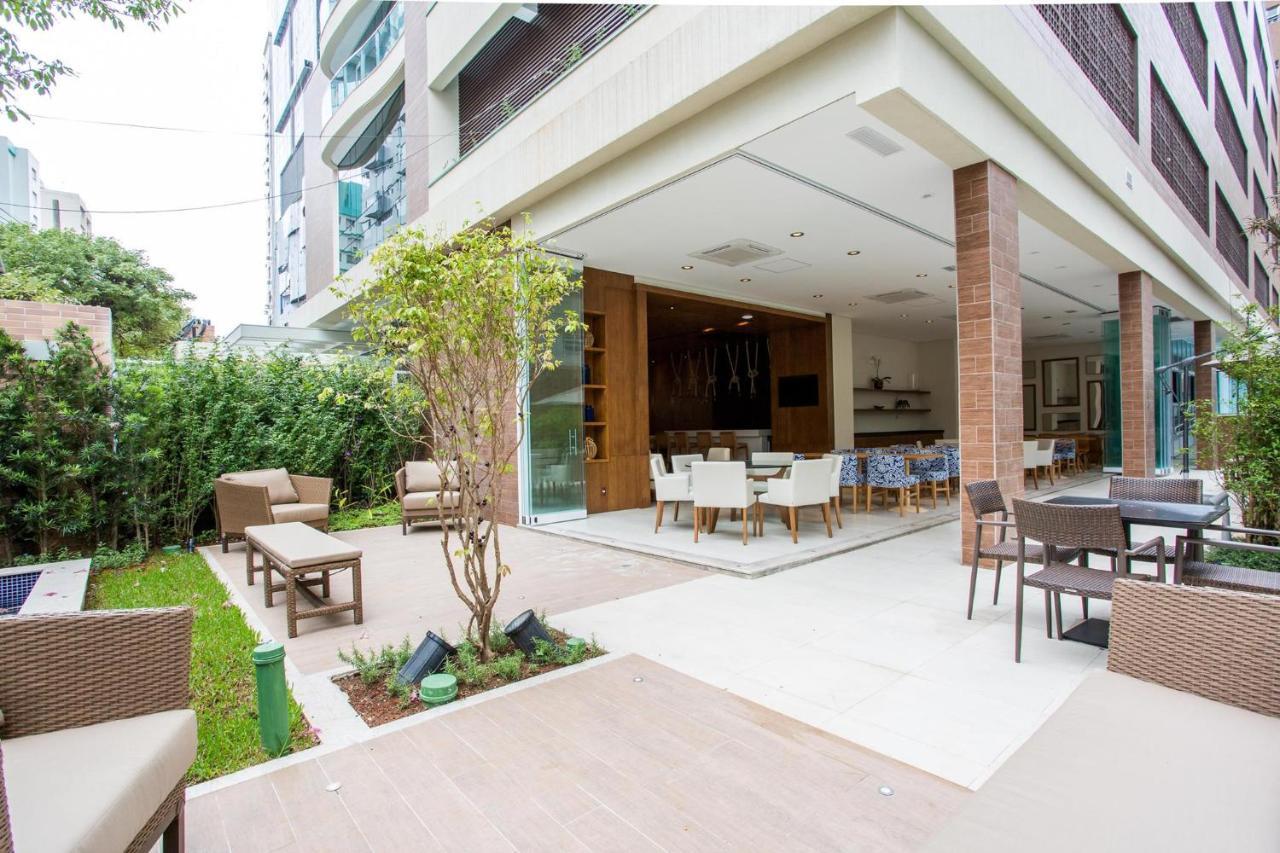 דירות Estanconfor Santos Com Vista Mar 6 Ac Garagem Alto 17º Andar מראה חיצוני תמונה